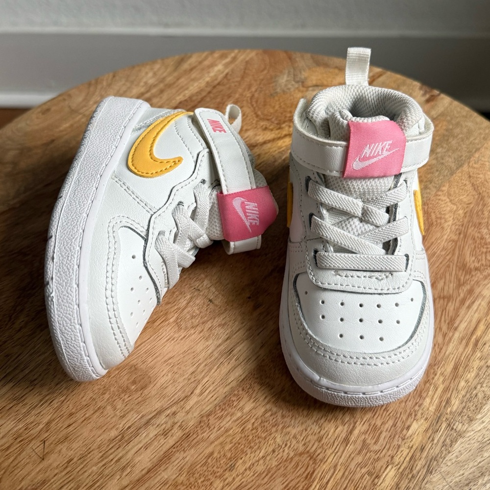 Nike Court Borough Mid 2 Baby/Toddler Sneakers Sz: 5